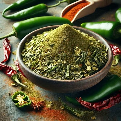 Green chili flakes / powder